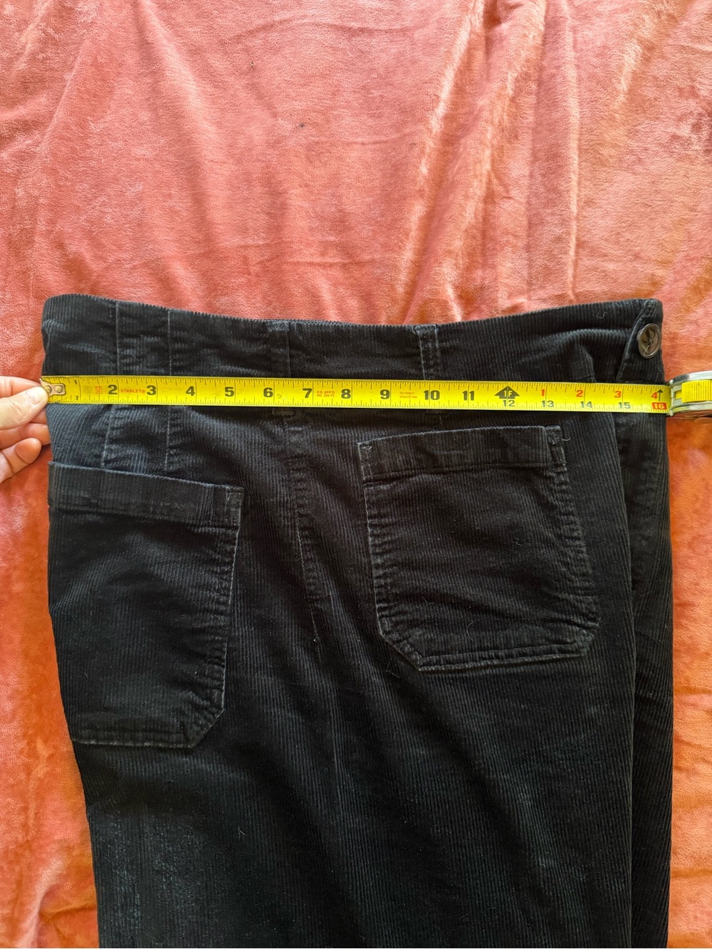 Anthropologie Maeve Wide-Leg Cropped Corduroy - Picture 7 of 7